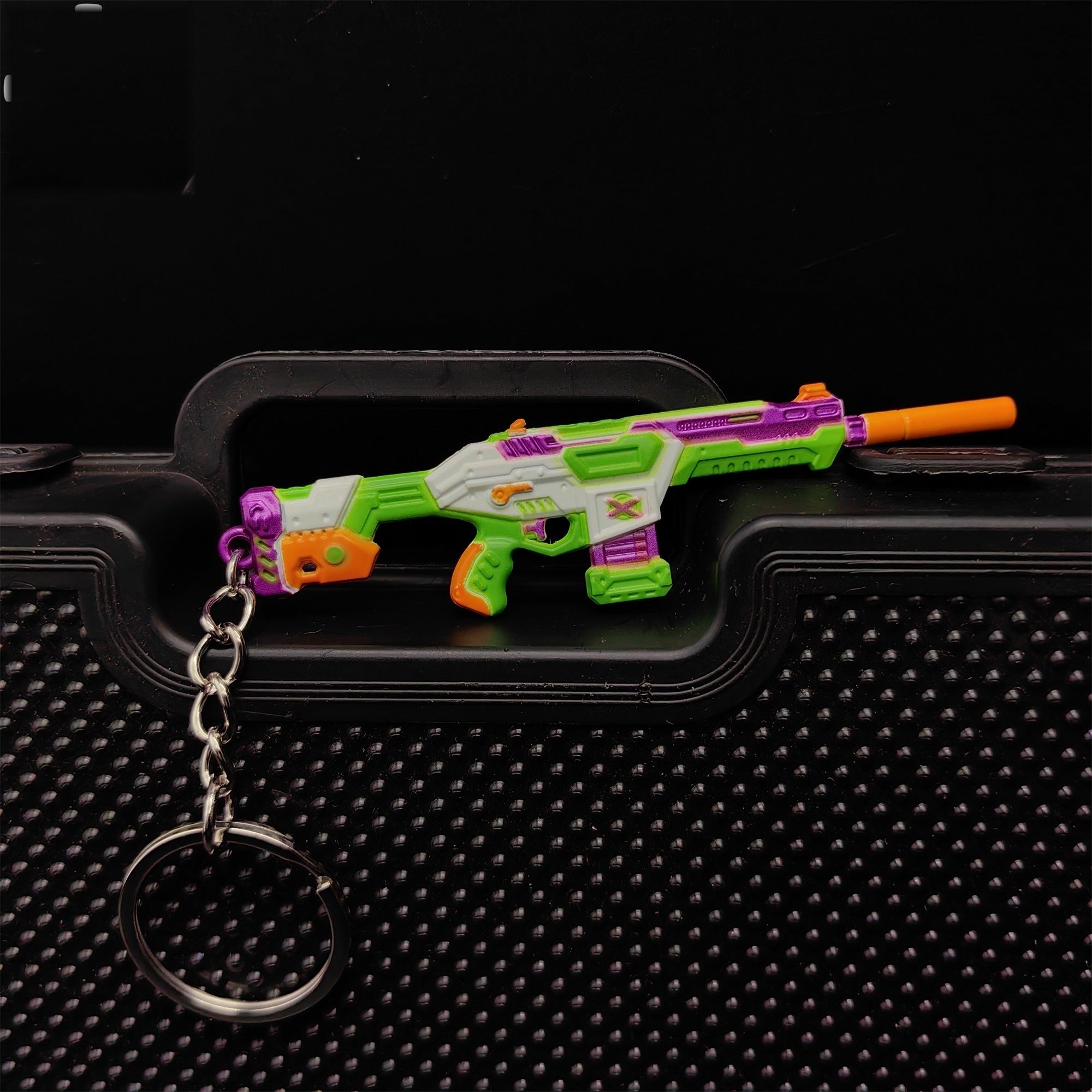 Mini BlastX Phantom Gun Keychain Metal Pendant
