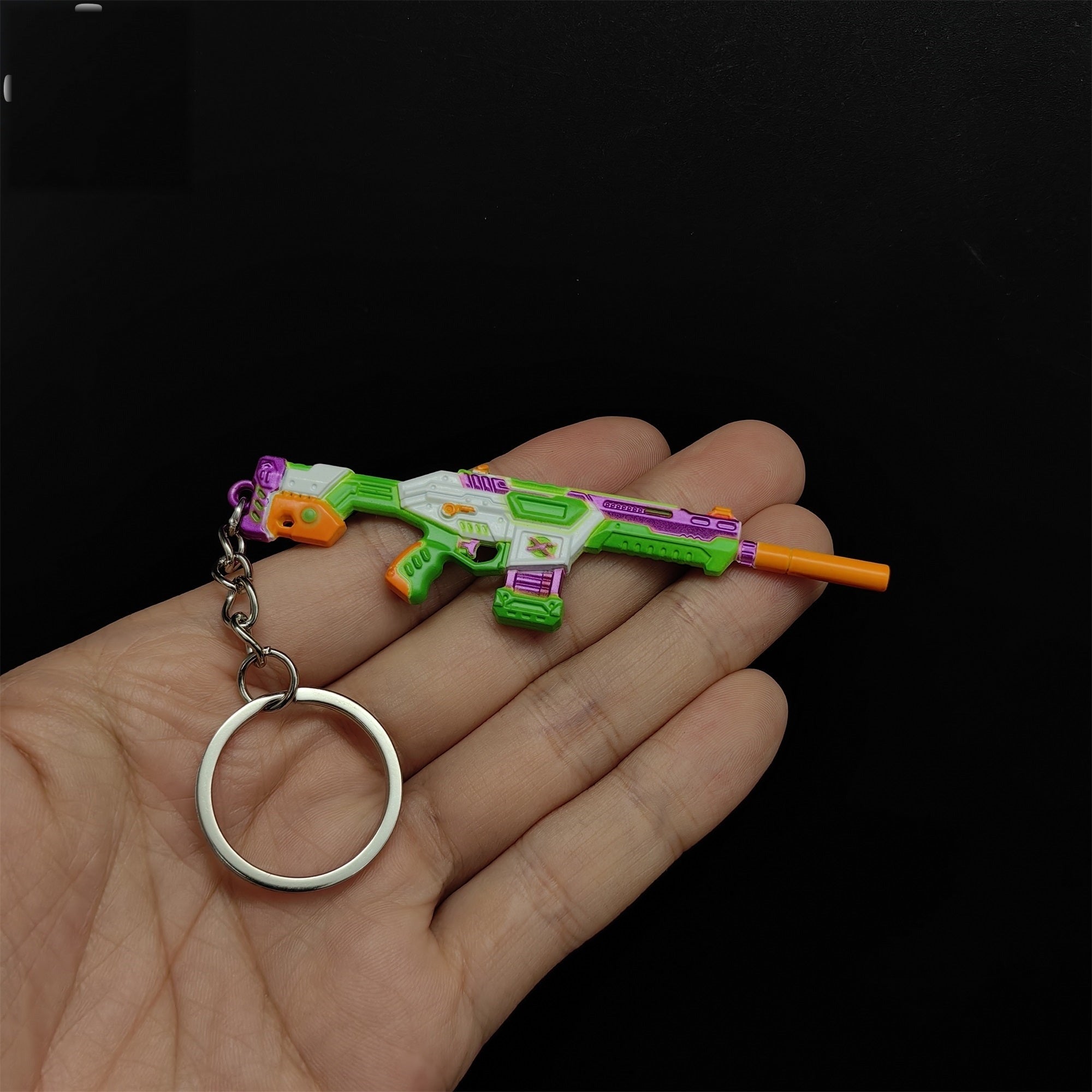 Mini BlastX Phantom Gun Keychain Metal Pendant
