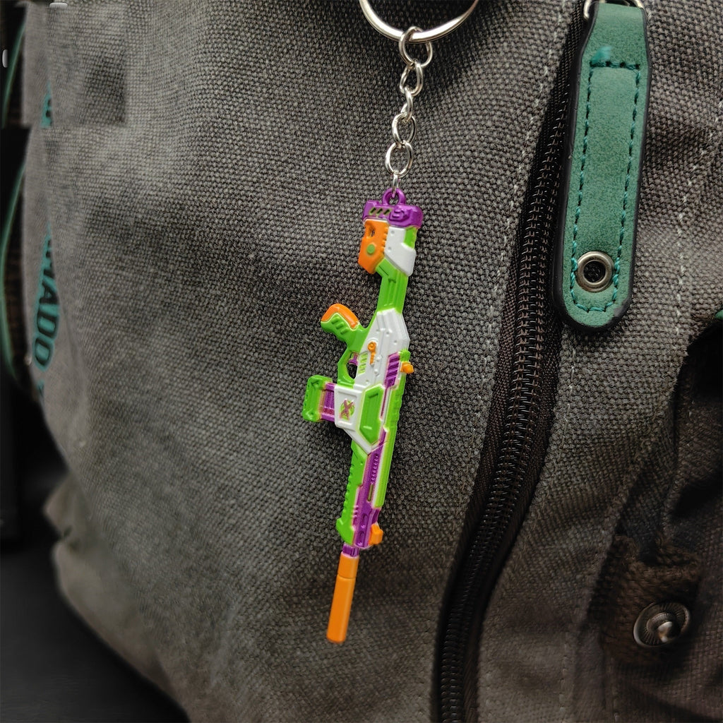 Mini BlastX Phantom Gun Keychain Metal Pendant