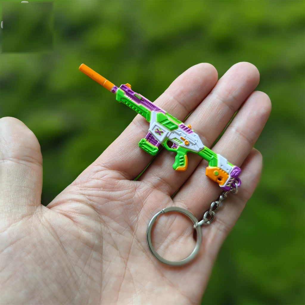 Mini BlastX Phantom Gun Keychain Metal Pendant