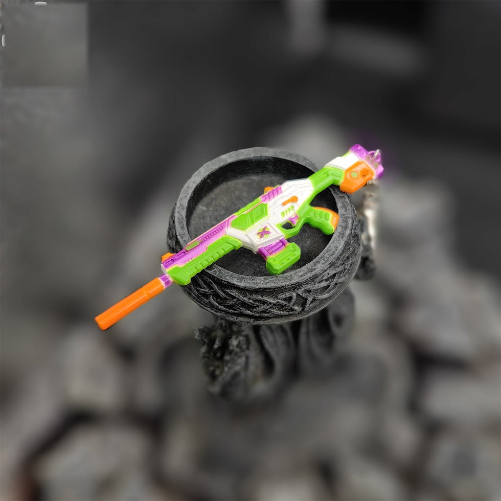 Mini BlastX Phantom Gun Keychain Metal Pendant
