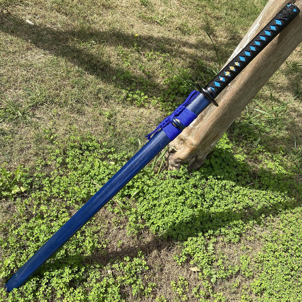 Carbon Steel Straight Blade Samurai Katana