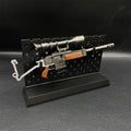 Mini Réplique Métal Fusil d'Assaut avec Lunette – 17 cm