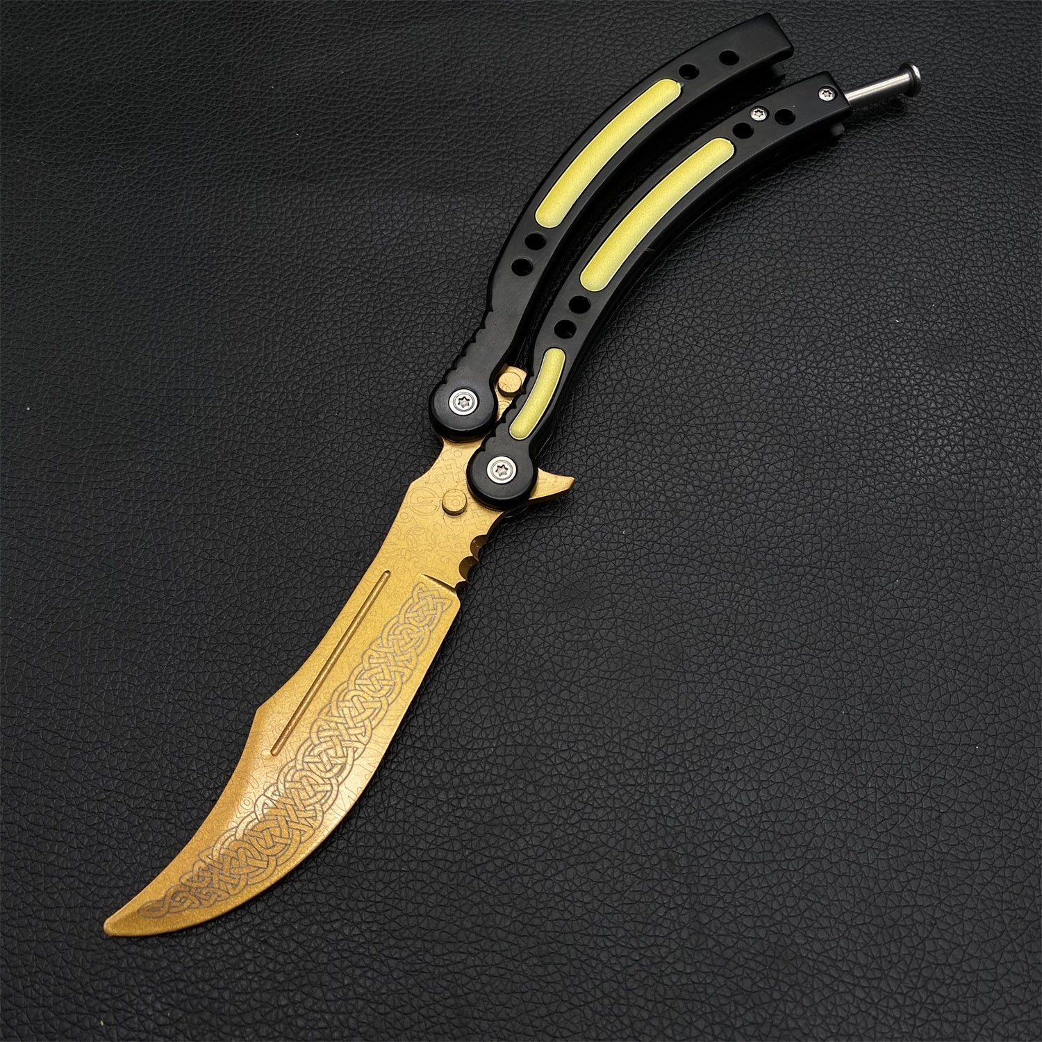 Global Offensive Game Butterfly Knife Blunt Blade Trainer Replica