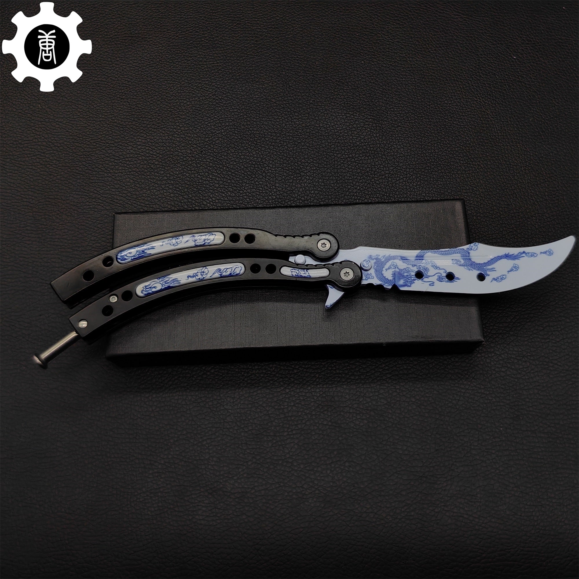 Game Butterfly Knife Azure Dragon Balisong Trainer