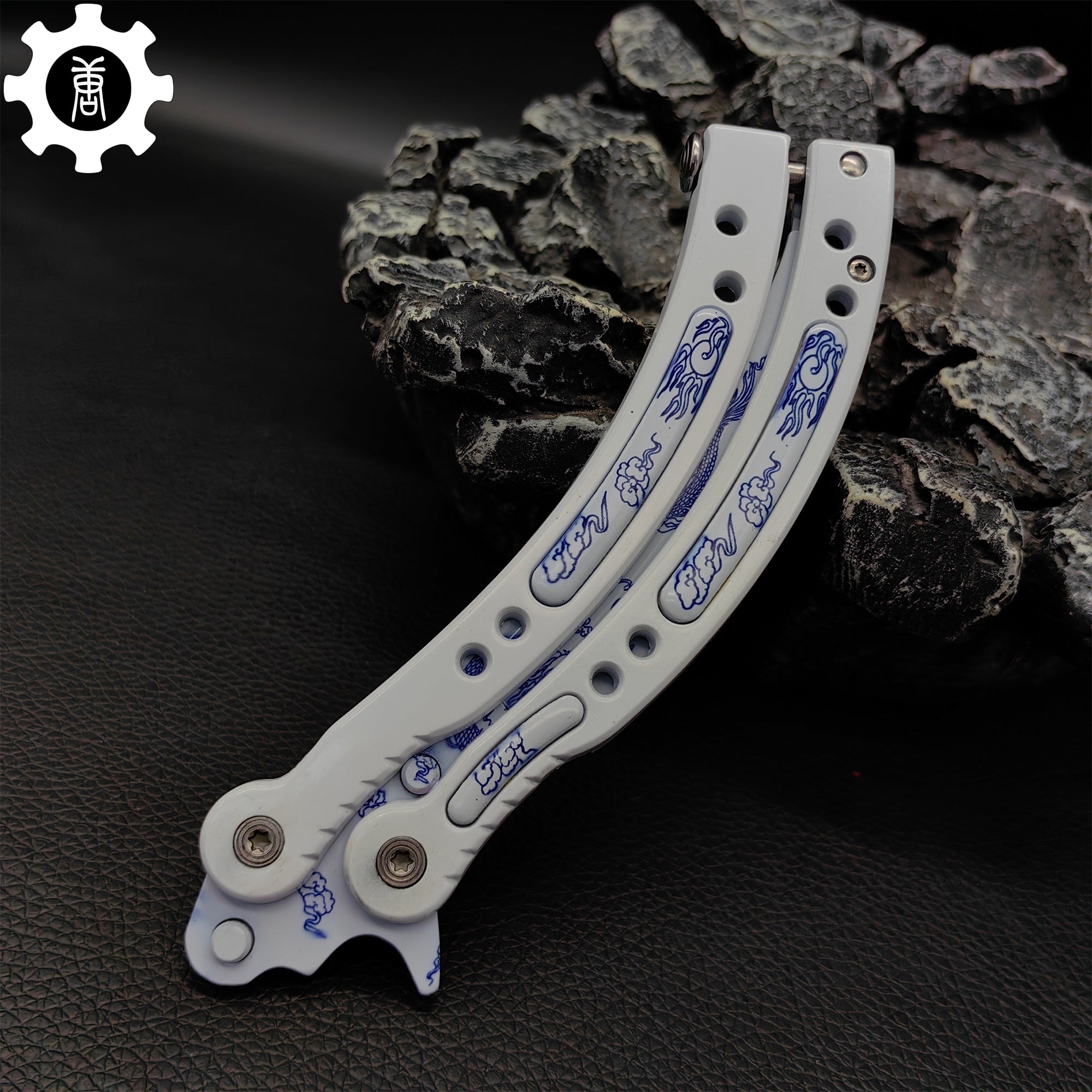 Game Butterfly Knife Azure Dragon Balisong