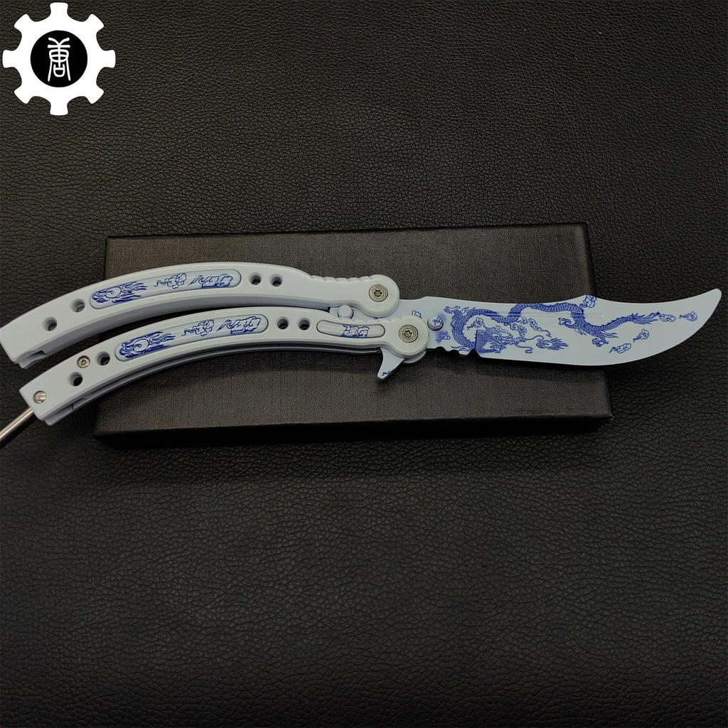 Game Butterfly Knife Azure Dragon Balisong