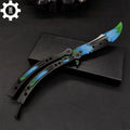 Gamma Doppler Phase 4 Balisong Game Butterfly Knife 