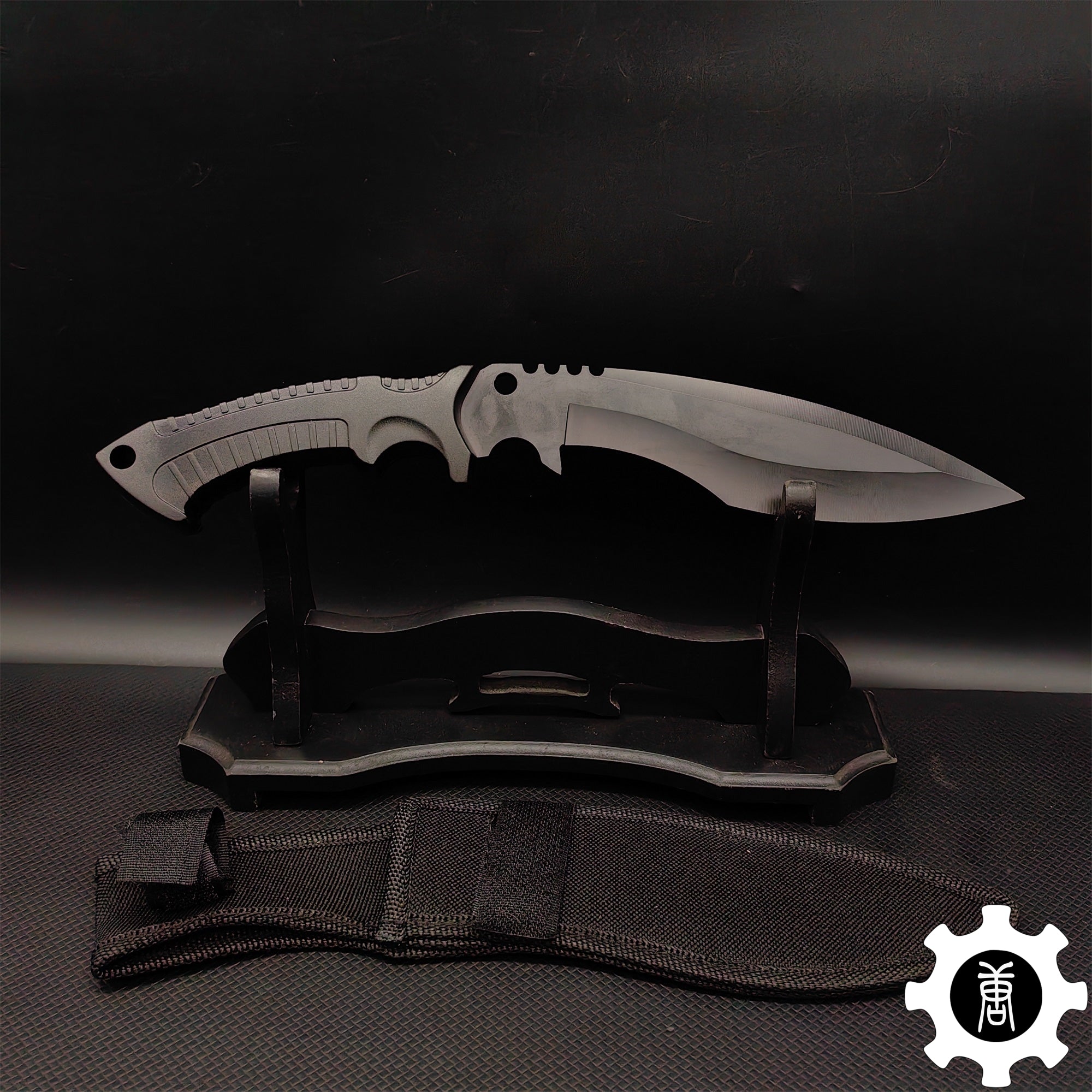 Steel Kukri Knife Blunt Blade Replica