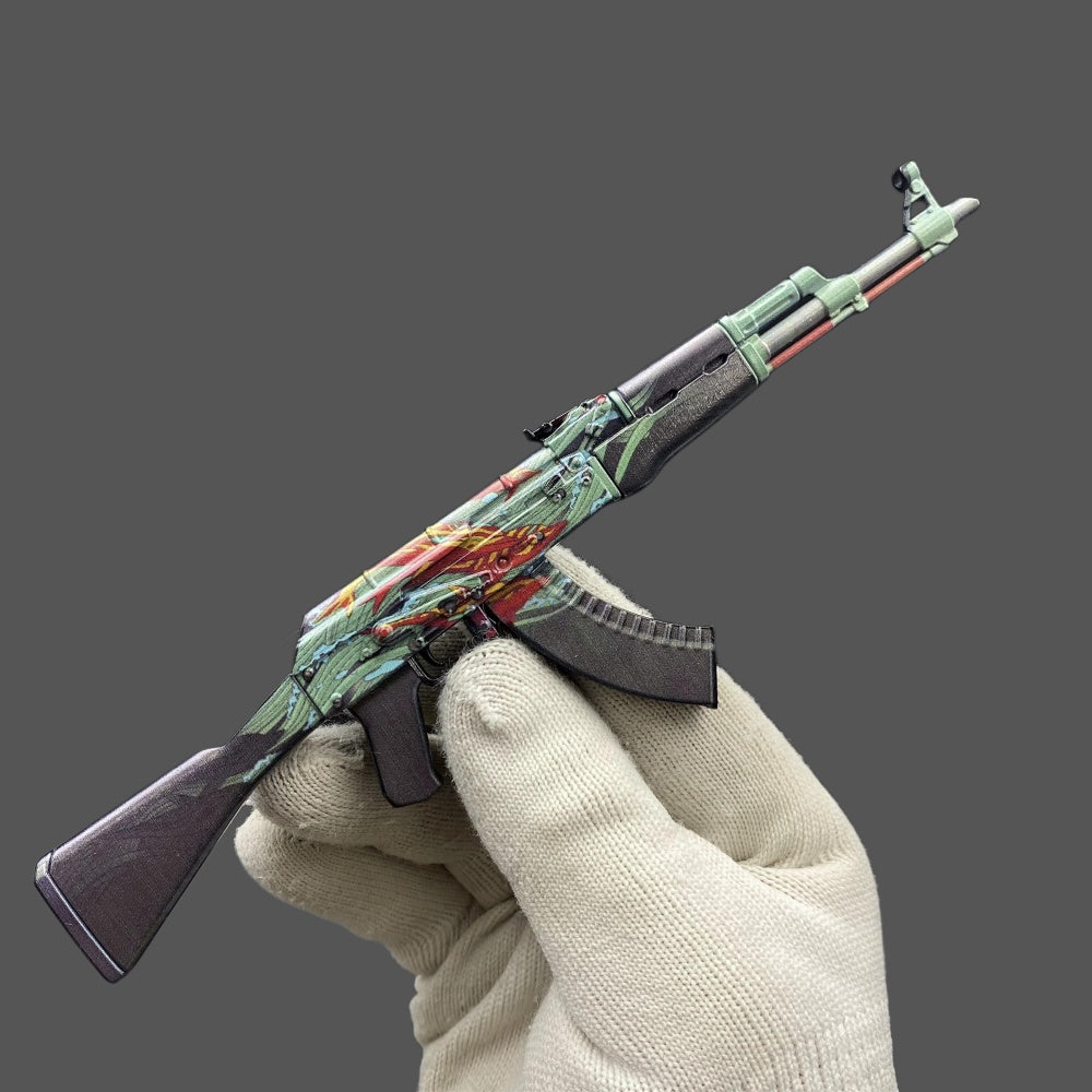Ultimate CSGO AK-47 Hot Skin Metal Tiny Gun For Collection