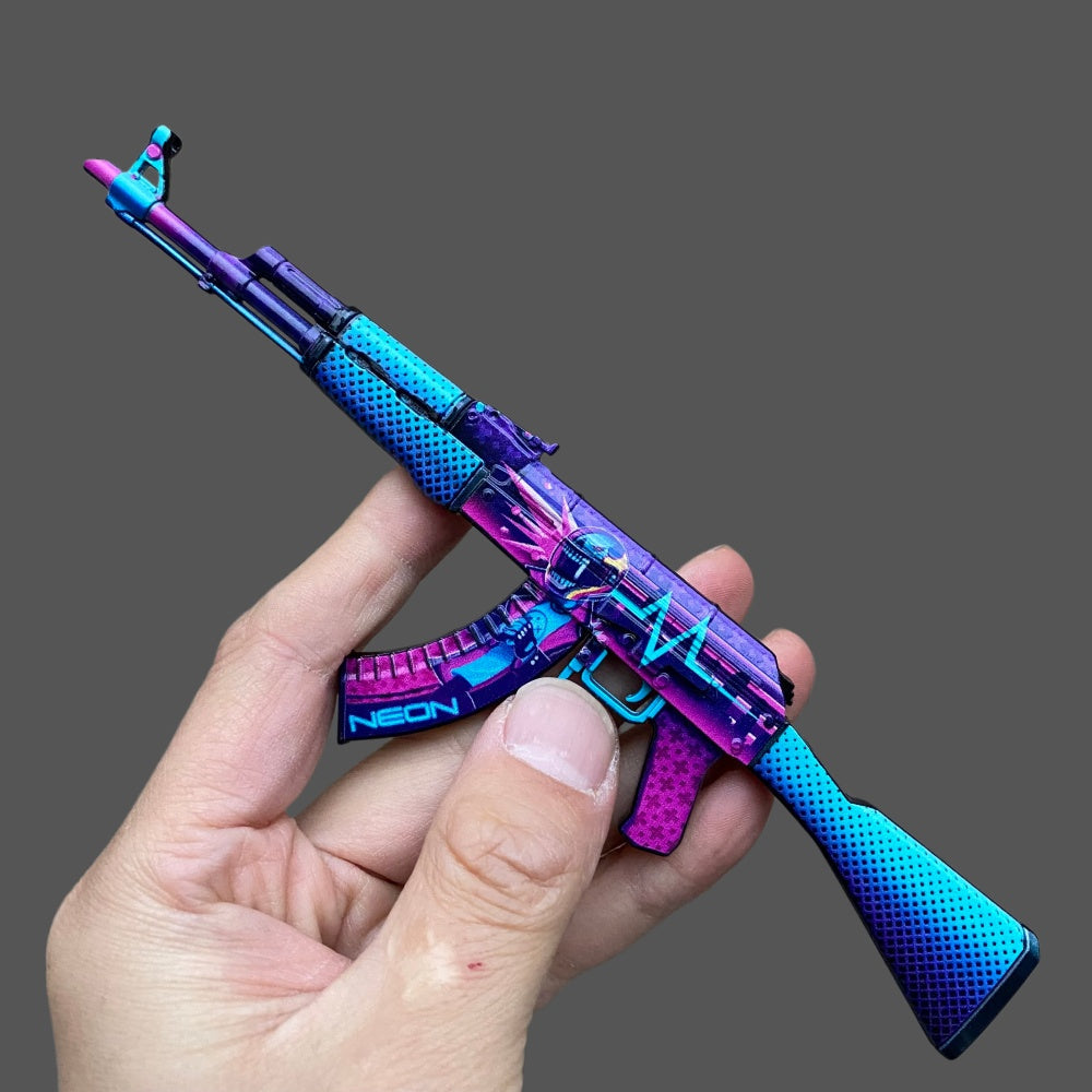 Ultimate CSGO AK-47 Hot Skin Metal Tiny Gun For Collection