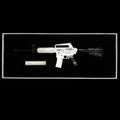 Top Rank Printstream Hyper Beast M4A1-S Gun Miniature For Collection