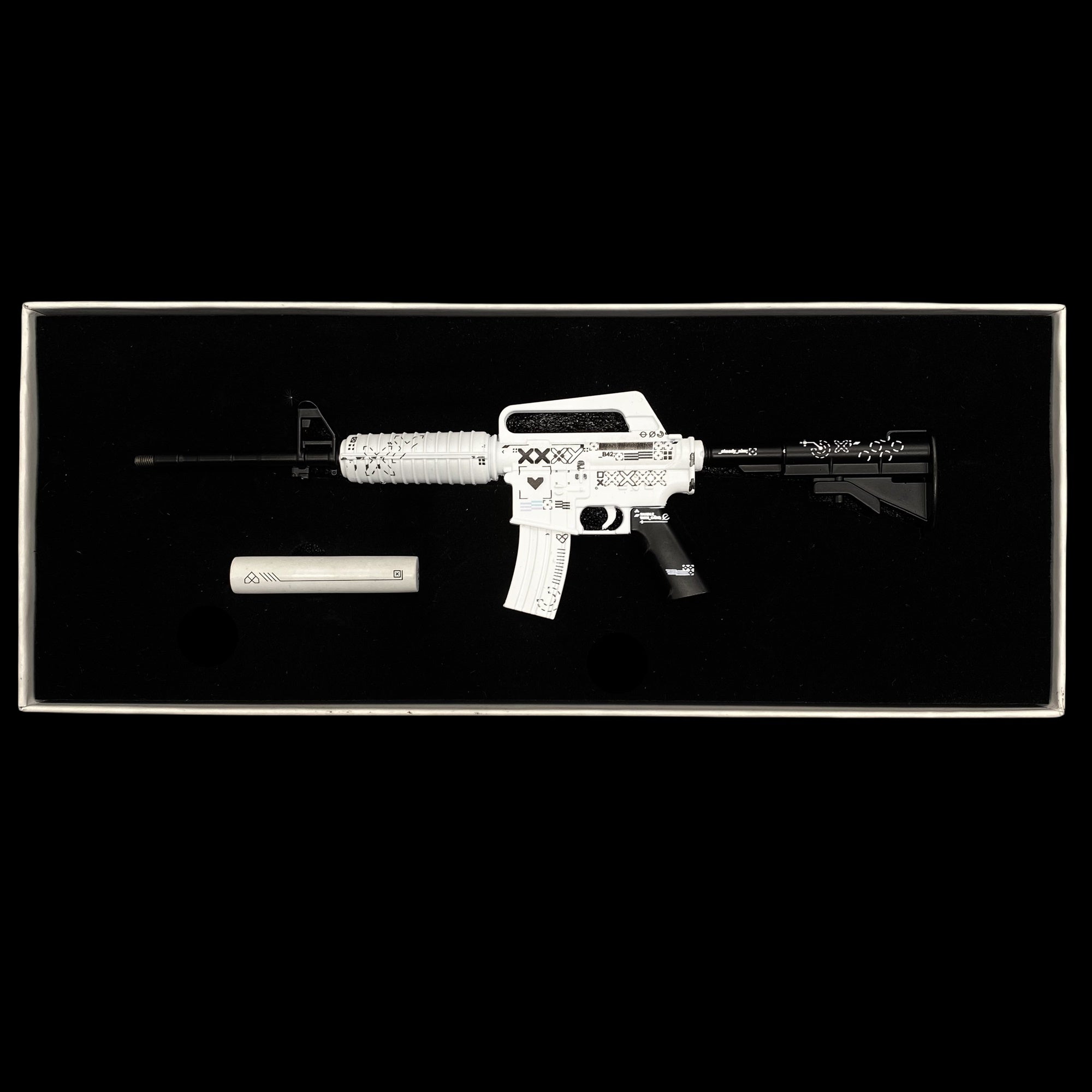 Top Rank Printstream Hyper Beast M4A1-S Gun Miniature For Collection