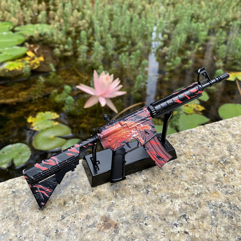Most Popular Howl In Living Color Skin M4A4 Gun Miniature For Display