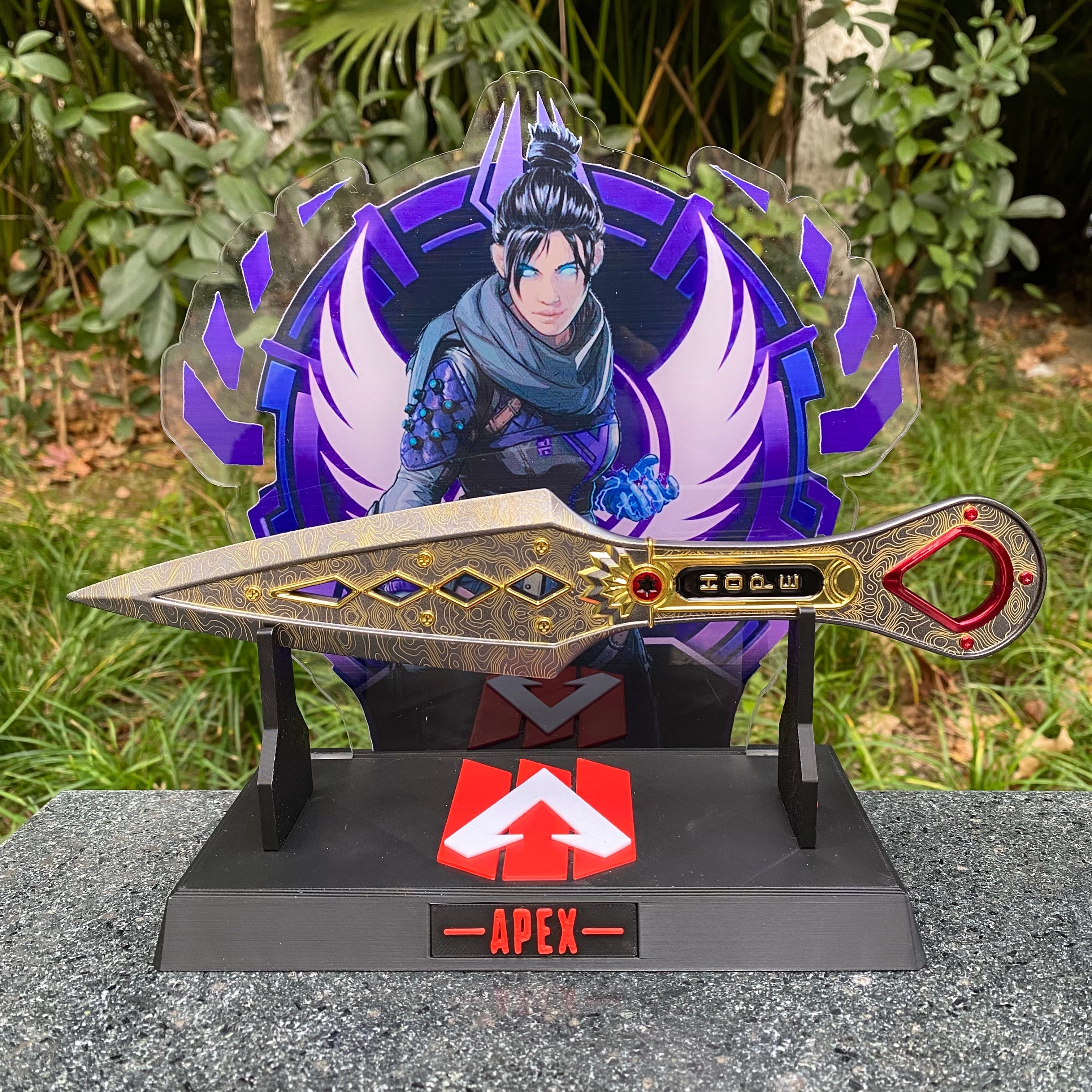 Wraith Heirloom Recolor Last Hope Wraith Kunai Better Damascus Steel Pattern Version