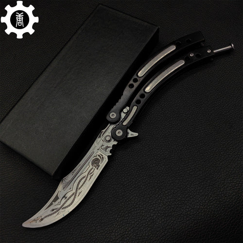 Balisong Métal Cartel – Couteau Papillon de Collection