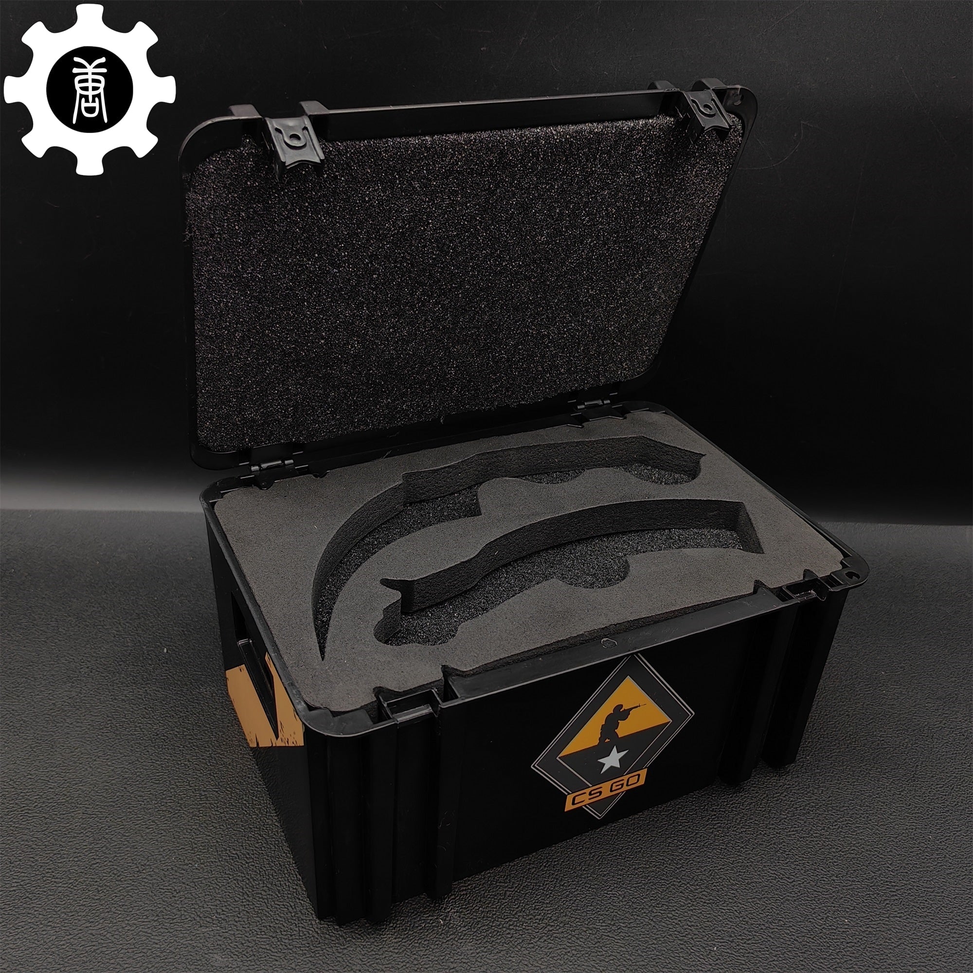 Case Hardened Blunt Blade Karambit & Butterfly Knife Weapon Case