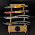 4 Knives & Stand
