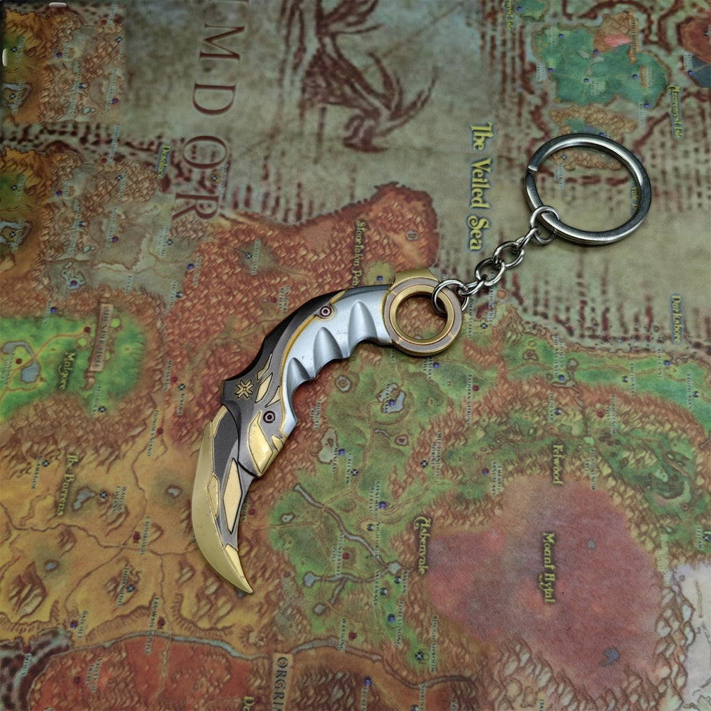 Cool Champions 2021 Karambit Mini Metal Keychain