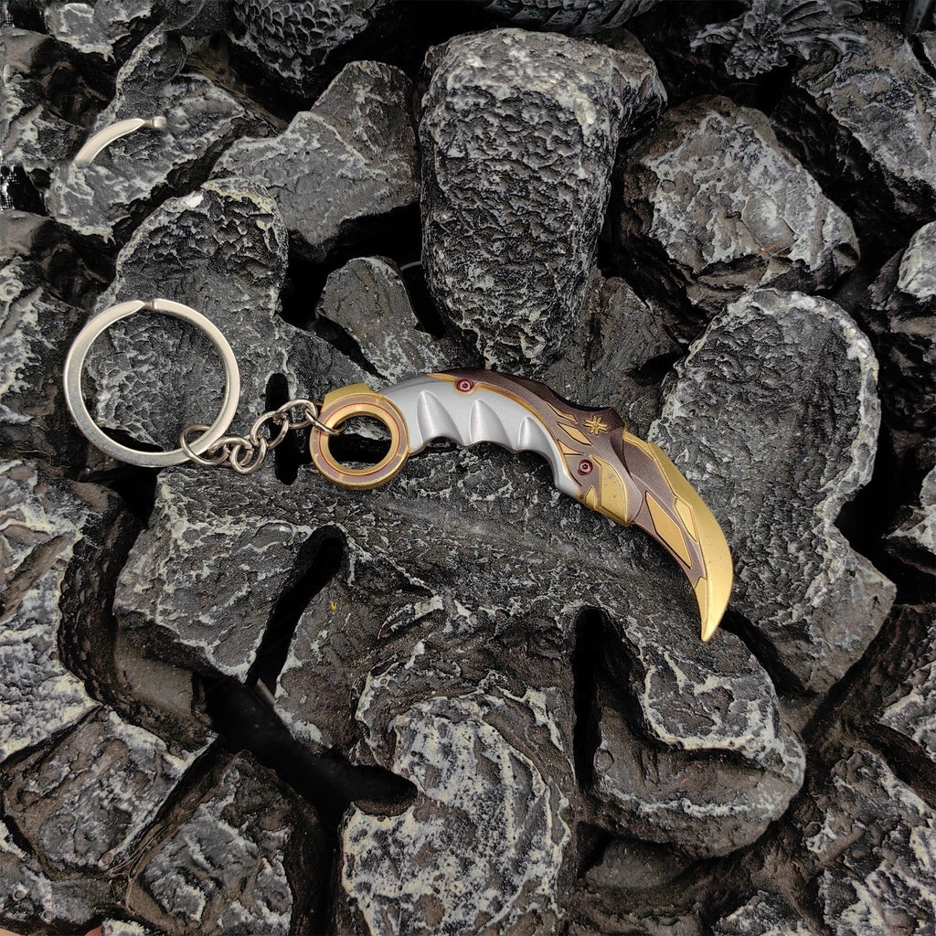Cool Champions 2021 Karambit Mini Metal Keychain