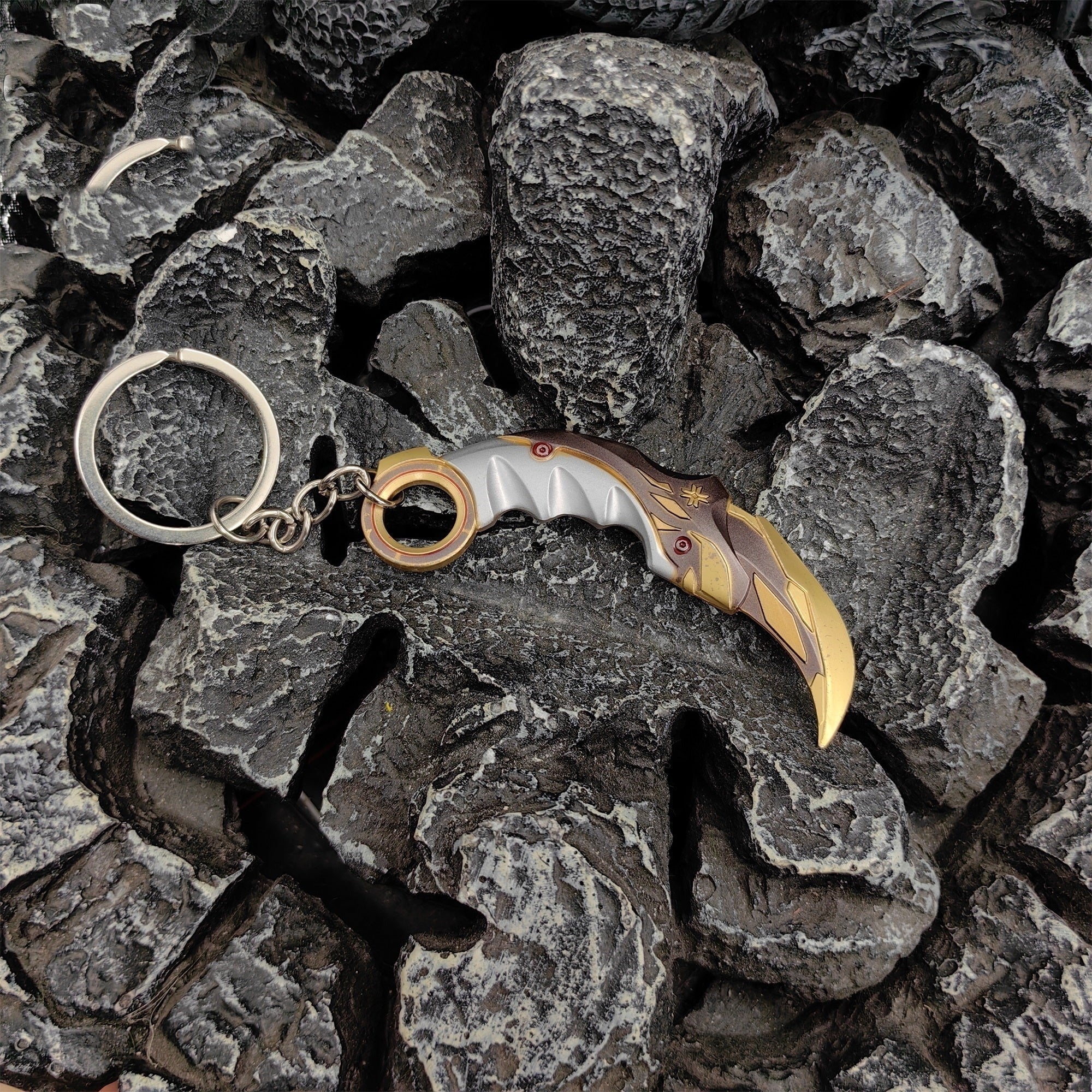Cool Champions 2021 Karambit Mini Metal Keychain