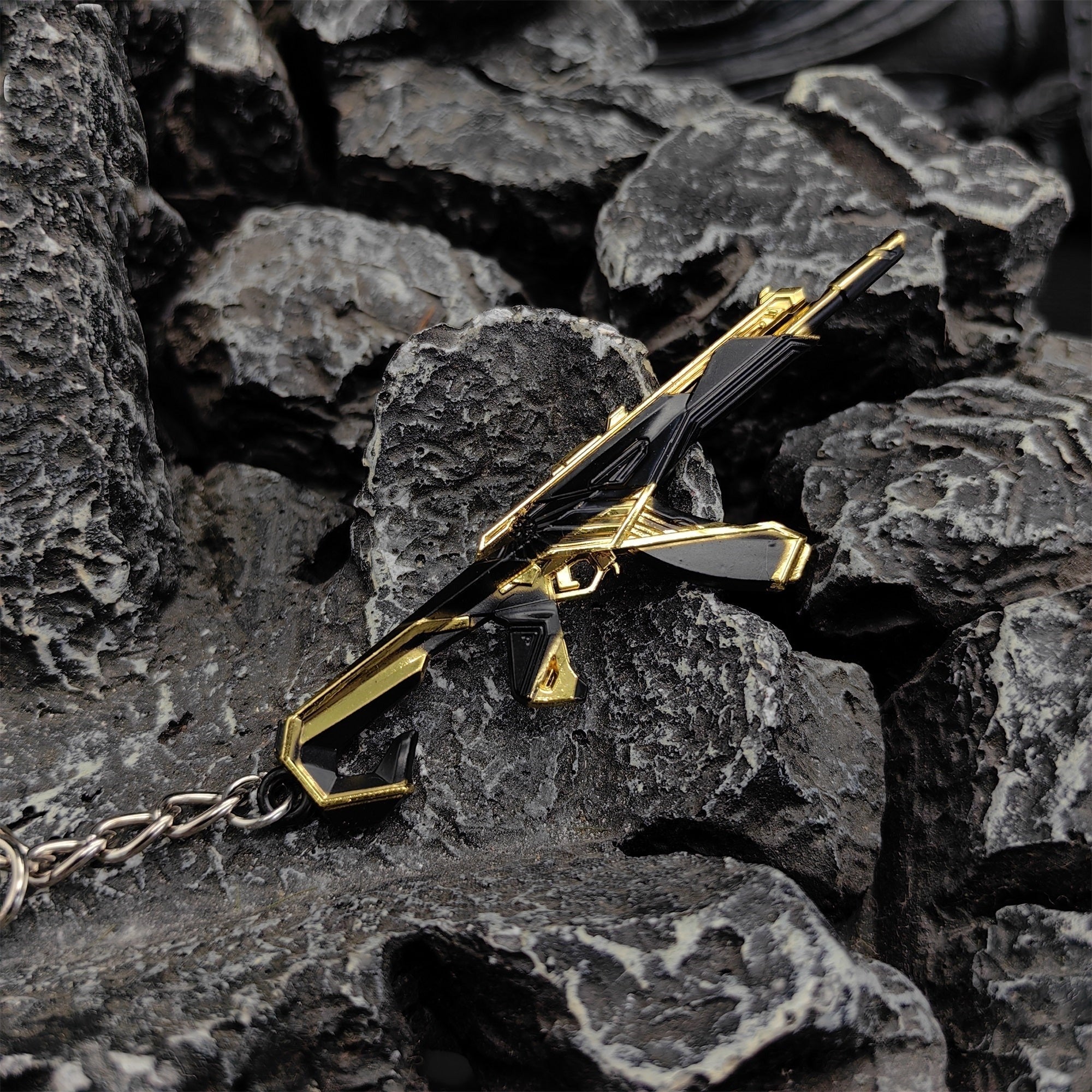Champions 2023 Vandal Gun Metal Keychain