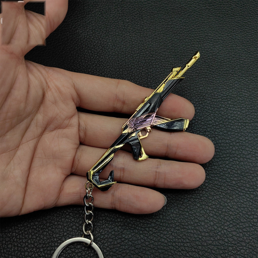 Mini Champions Vandal Gun Metal Keychain