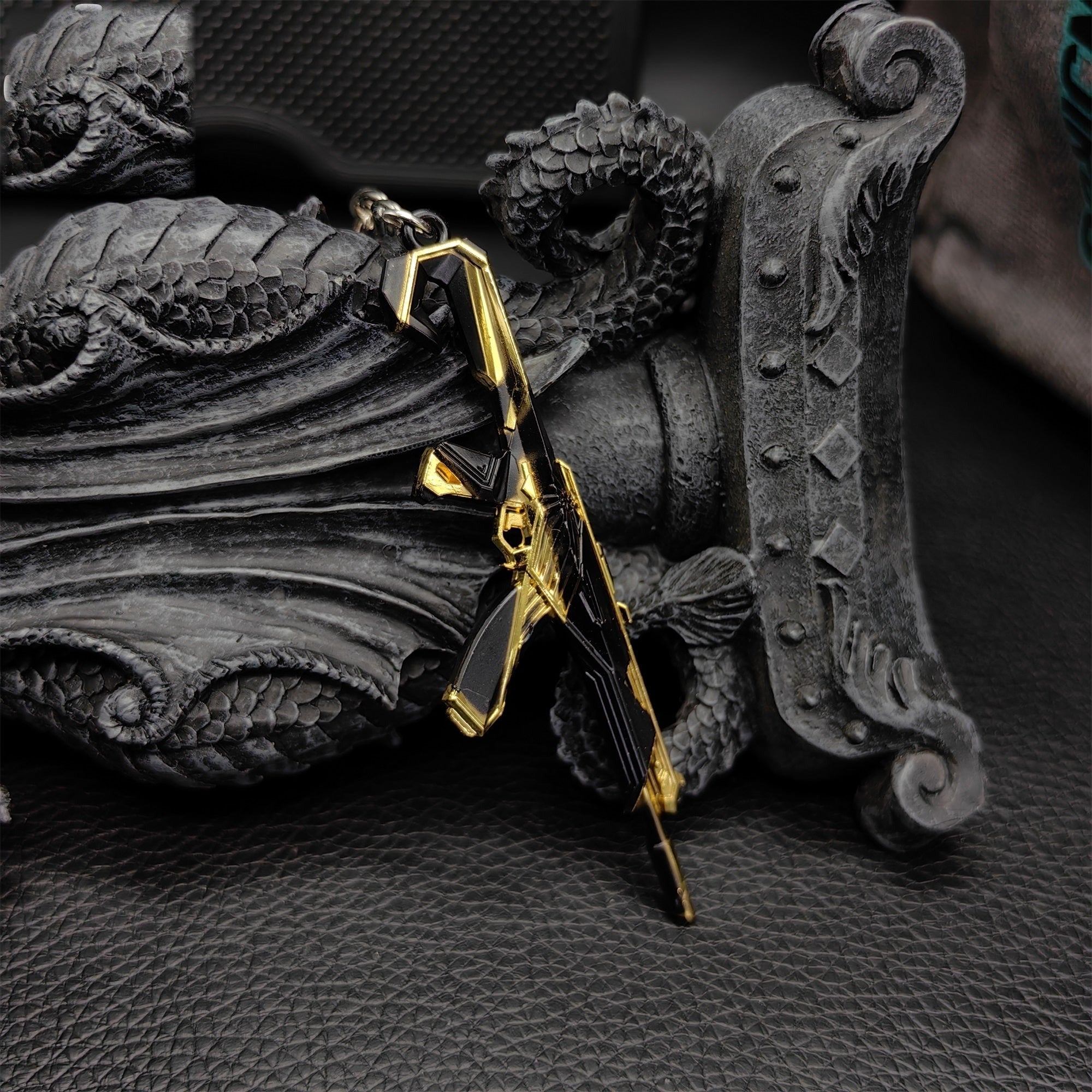 Champions 2023 Vandal Gun Metal Keychain