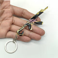 Mini Champions Vandal Gun Metal Keychain