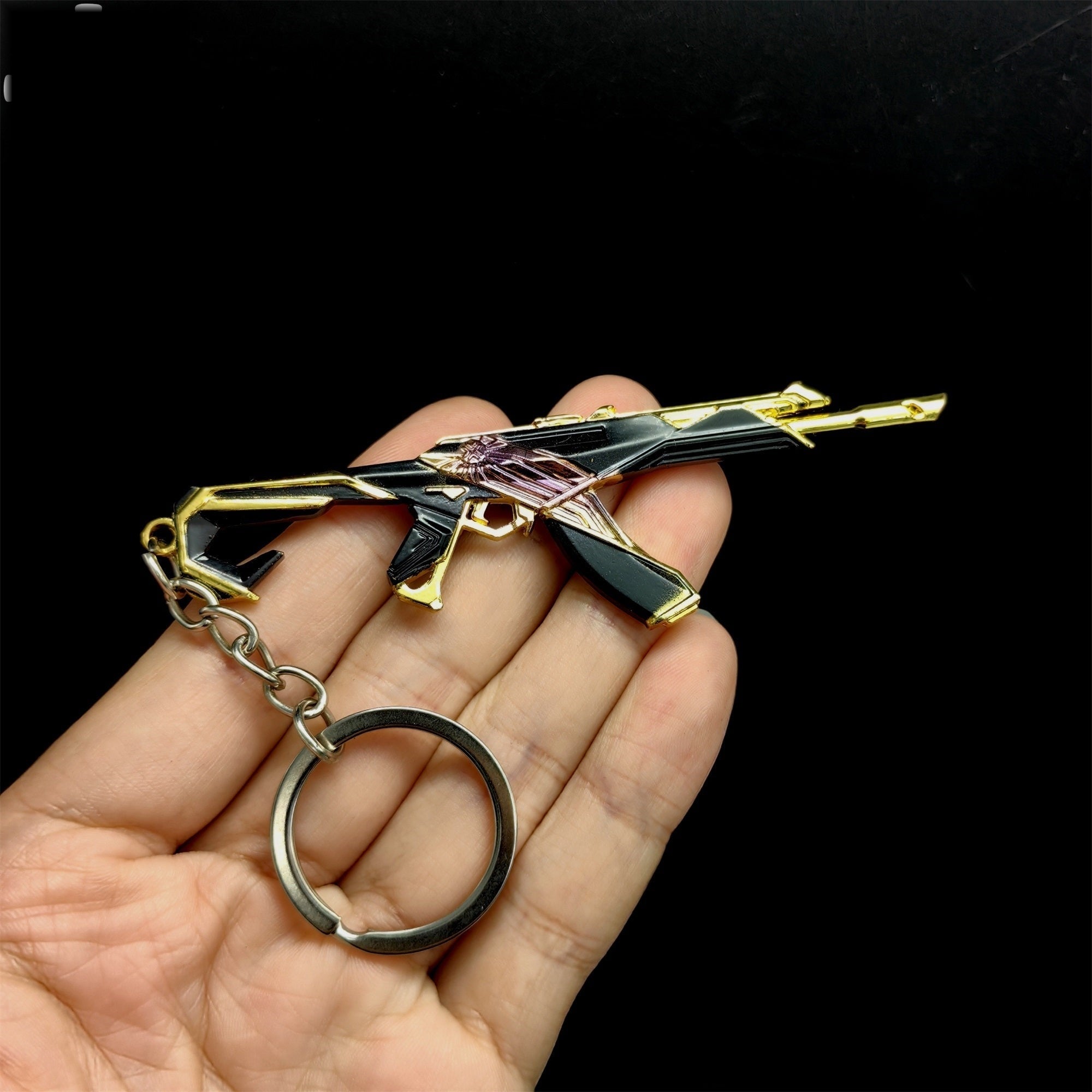 Mini Champions Vandal Gun Metal Keychain