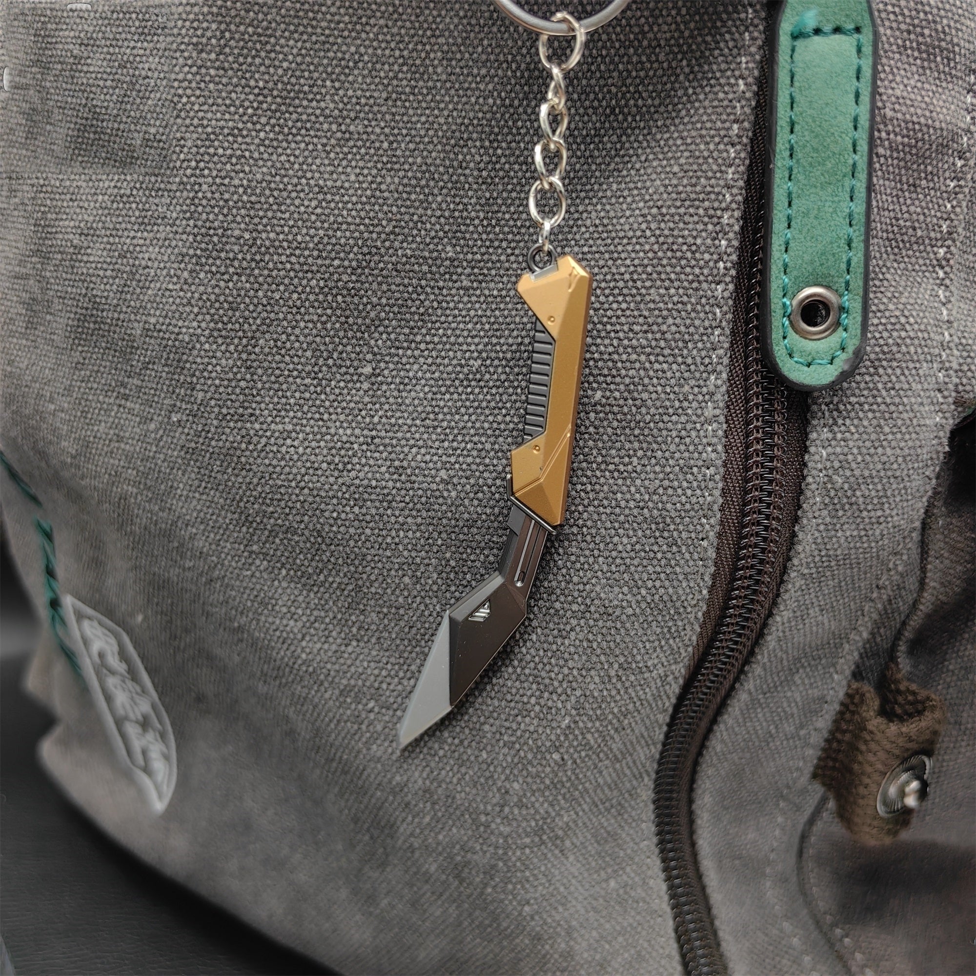 Mini Composite Knife Metal Keychain
