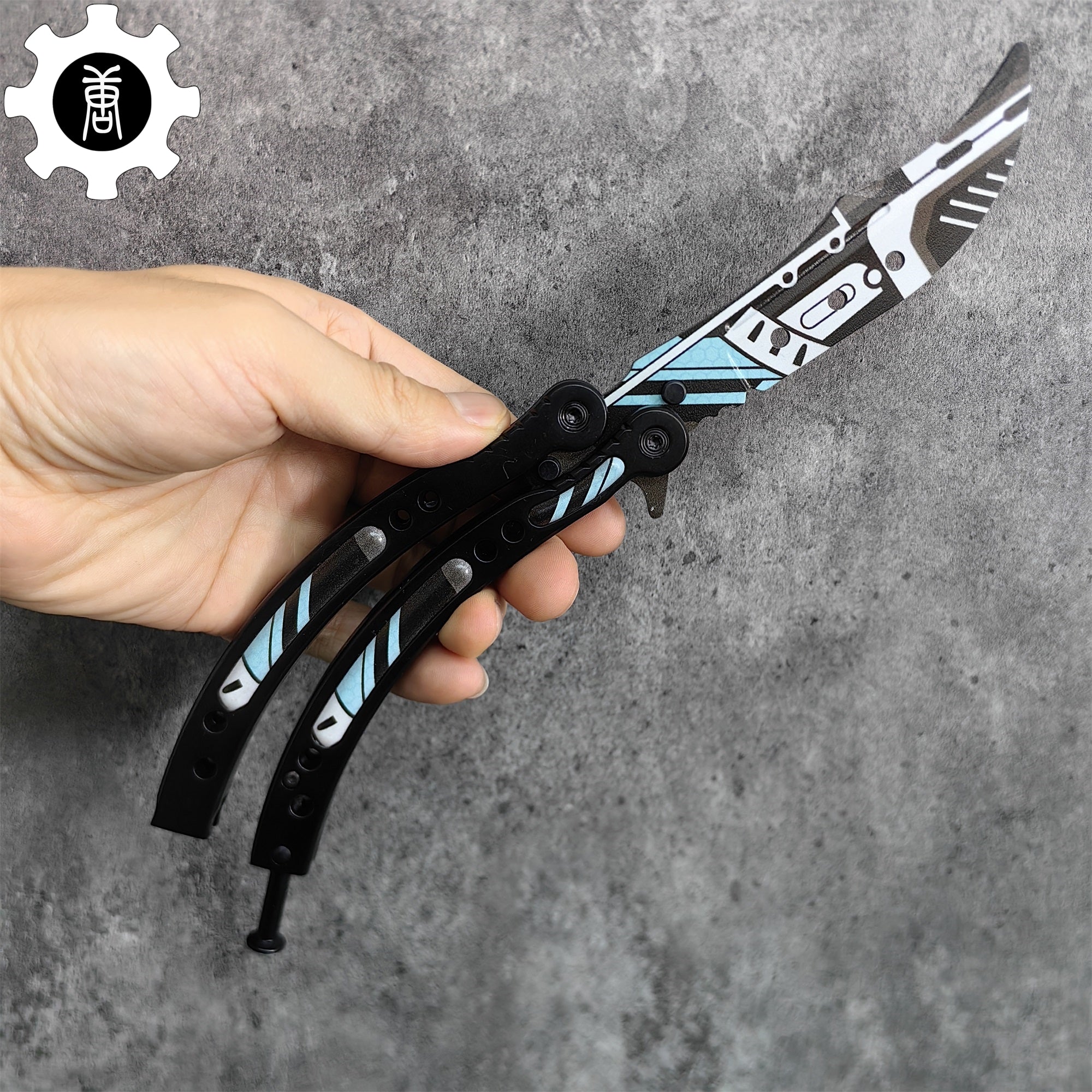 CS Butterfly Knife Balisong Trainers Blunt Blade Mystery Prize