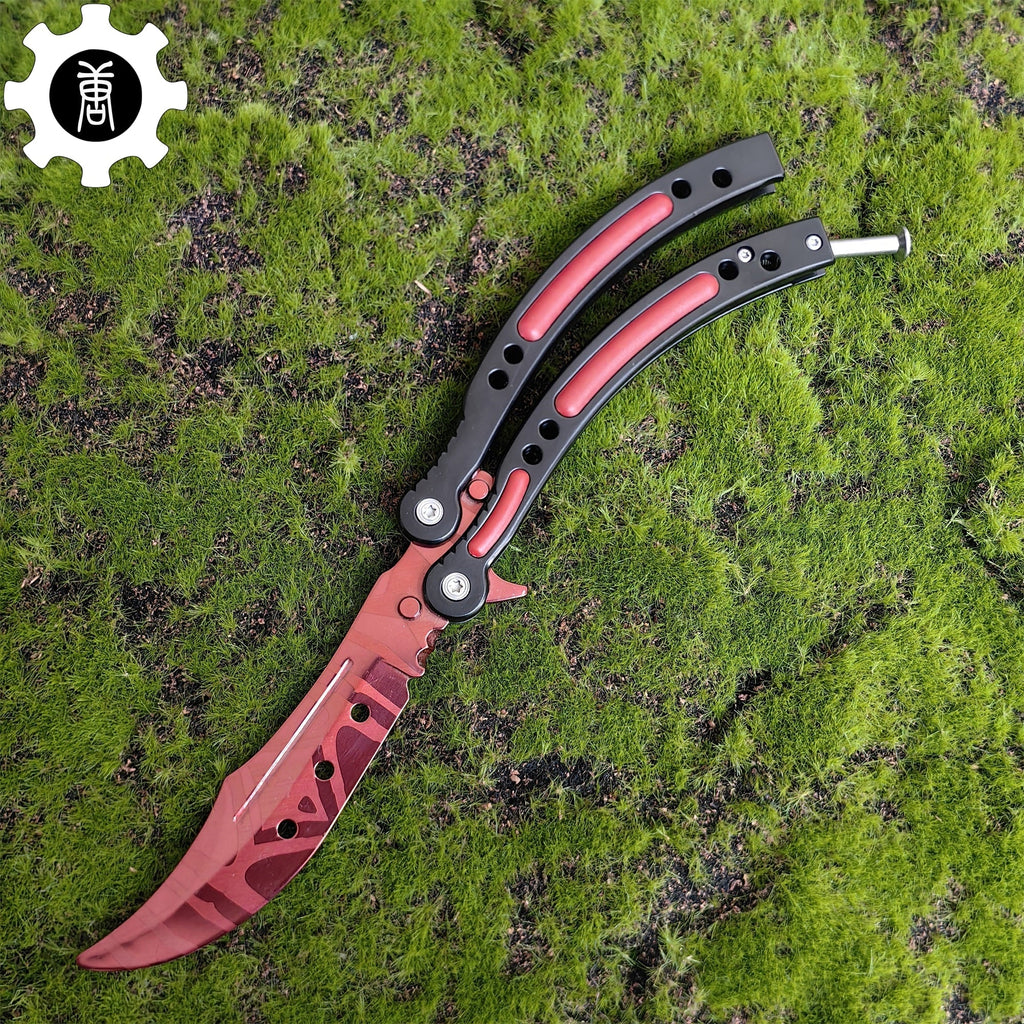CS Butterfly Knife Balisong Trainers Blunt Blade Mystery Prize