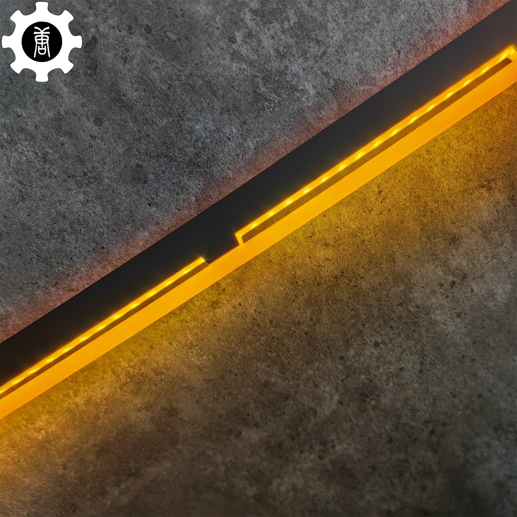 Cyberpunk Errata Yellow Thermal Katana Game Cosplay Prop