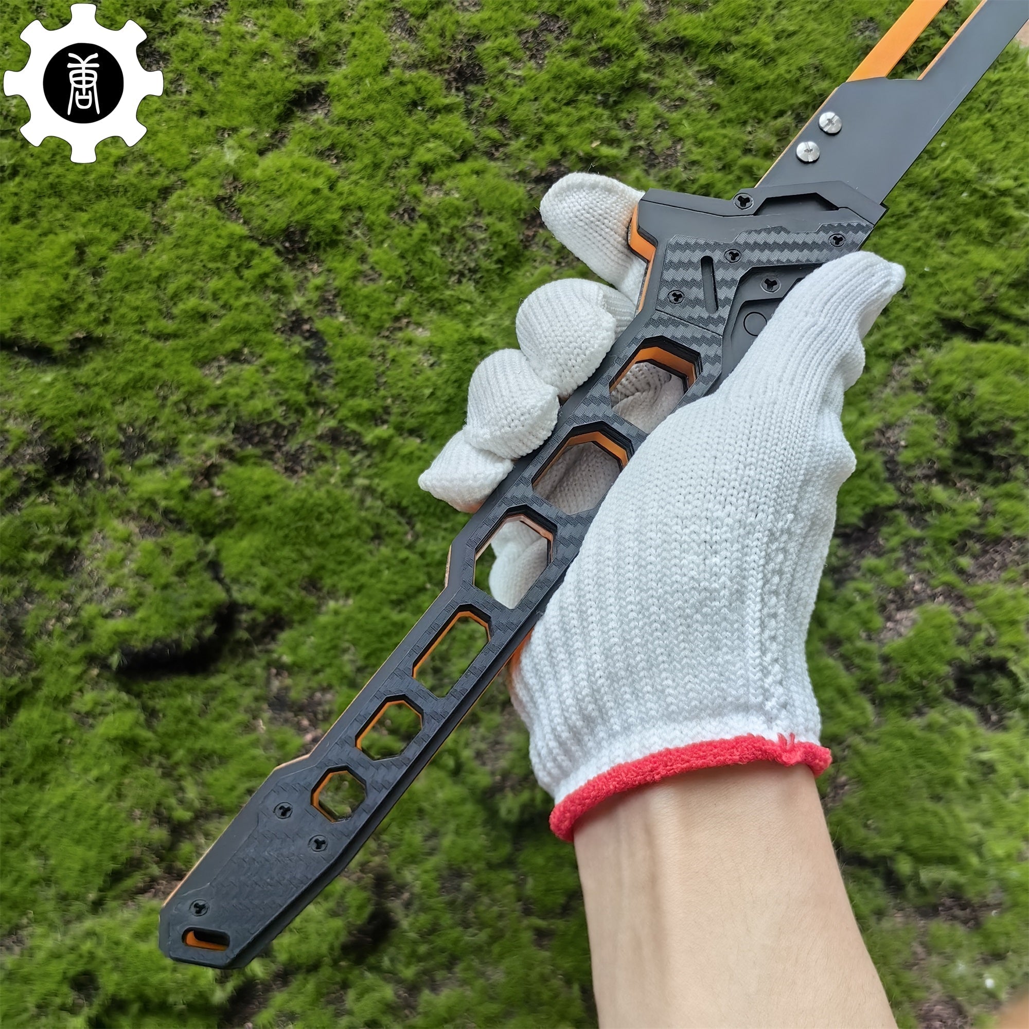 Cyberpunk Errata Yellow Thermal Katana Game Cosplay Prop
