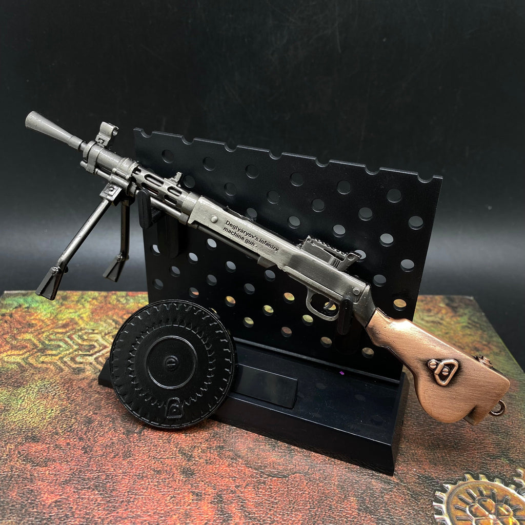 Mini Réplique Métal Mitrailleuse DP-28 Degtyaryov – 17 cm
