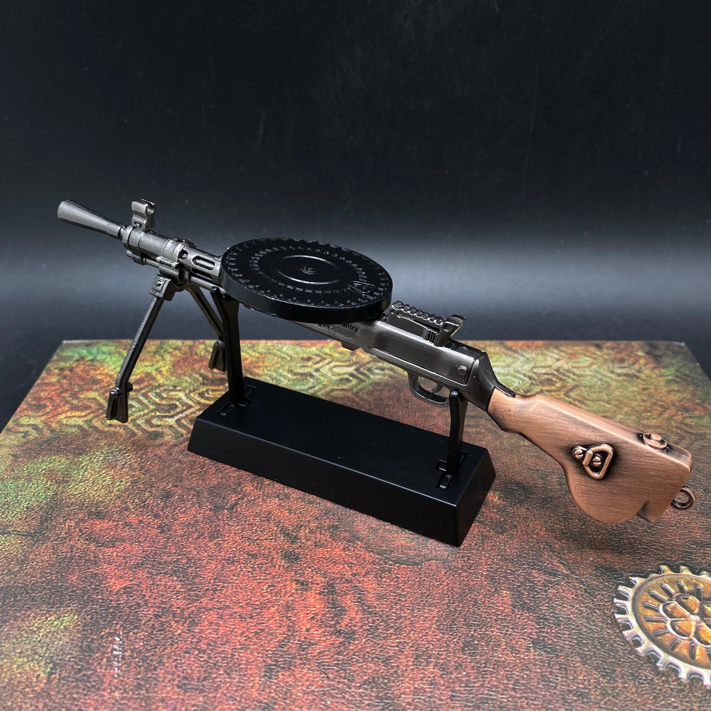 Mini Réplique Métal Mitrailleuse DP-28 Degtyaryov – 17 cm
