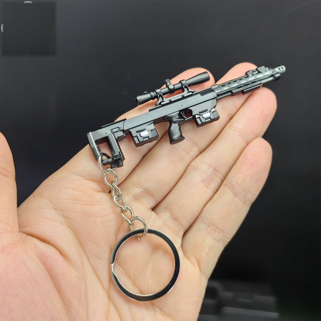 Tiny DRS-1 Sniper Rifle Model Metal Keychain