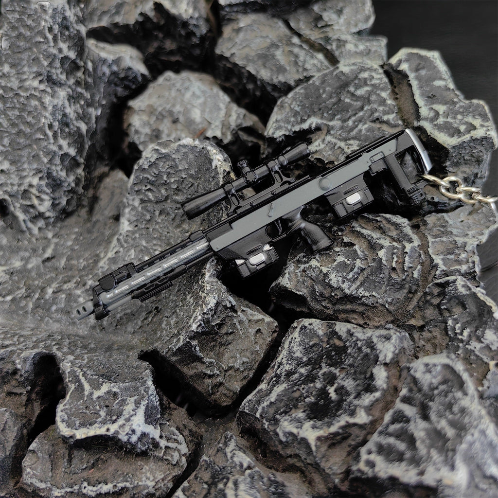 Tiny DRS-1 Sniper Rifle Model Metal Keychain