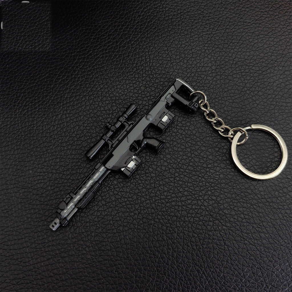 Tiny DRS-1 Sniper Rifle Model Metal Keychain