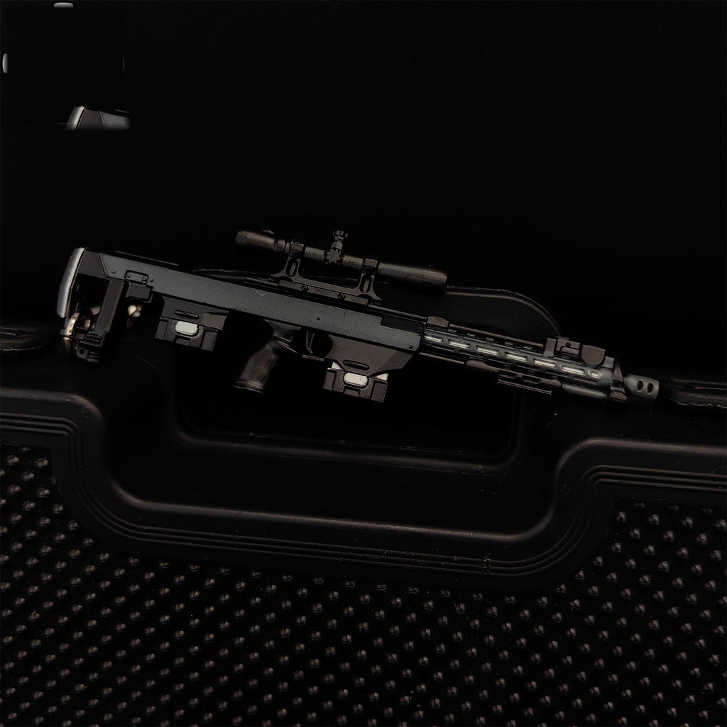 Tiny DRS-1 Sniper Rifle Model Metal Keychain