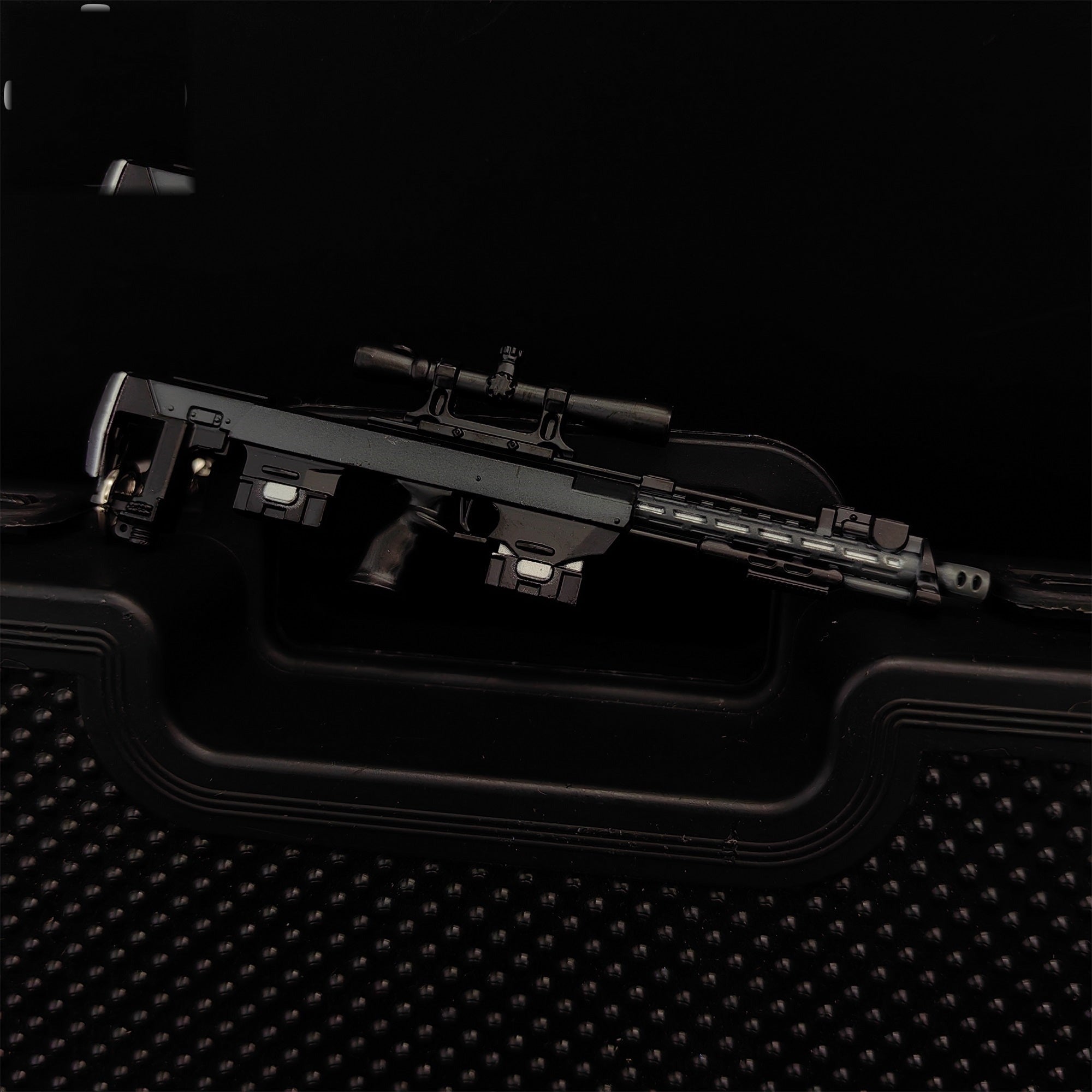Tiny DRS-1 Sniper Rifle Model Metal Keychain