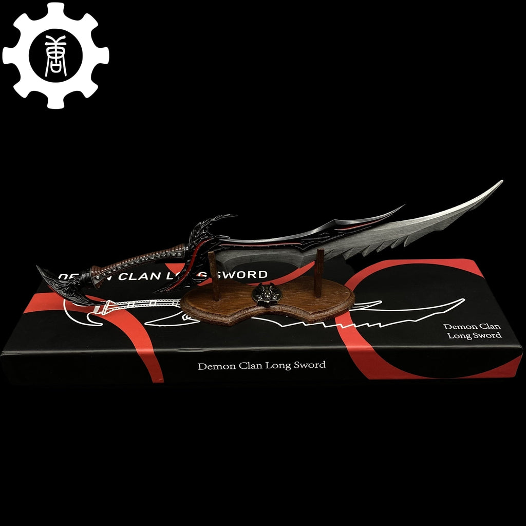 Skyrim Game Weapon New Daedric Sword Blunt Metal Replica