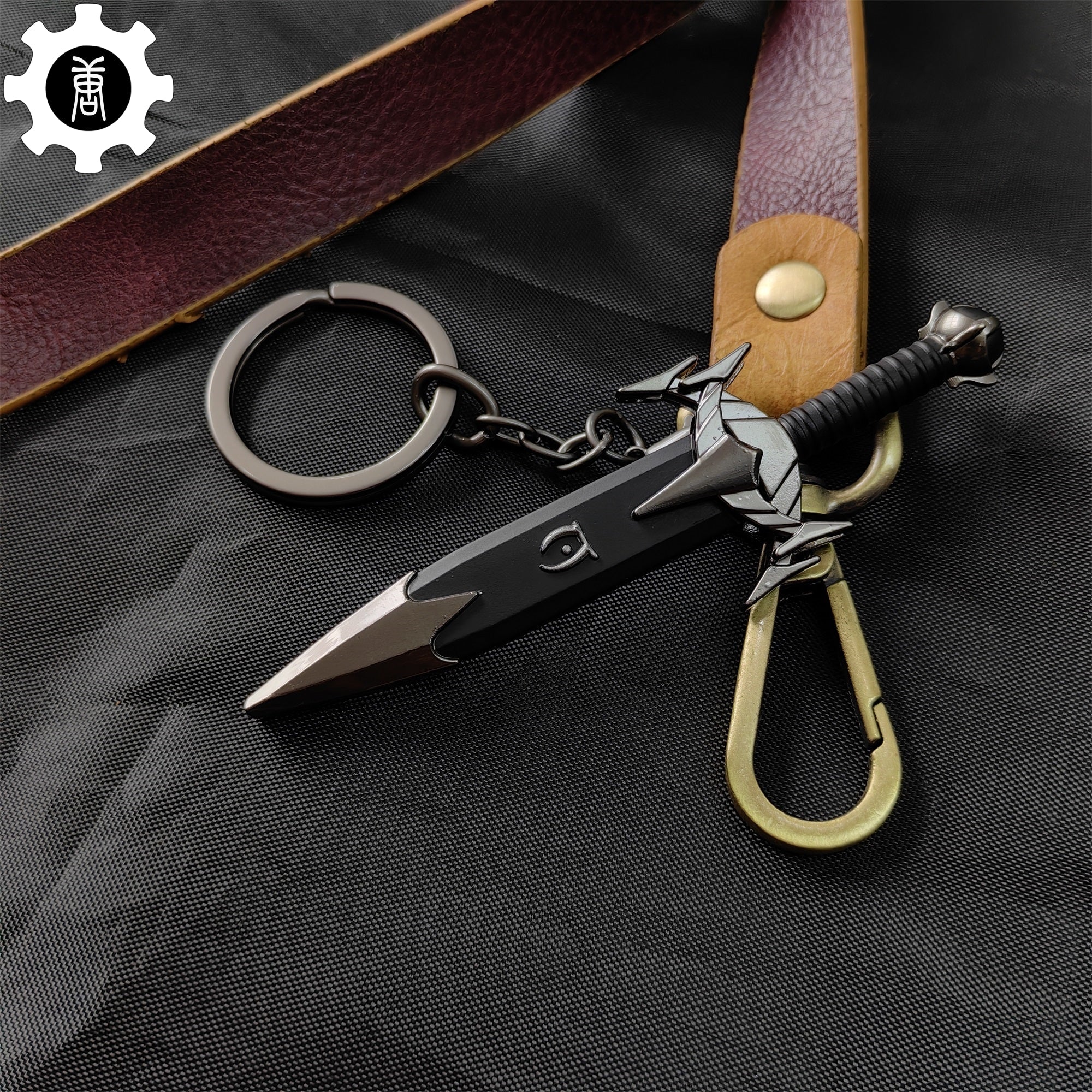 Dagon Razor Sword Mini Metal Replica EDC Knife