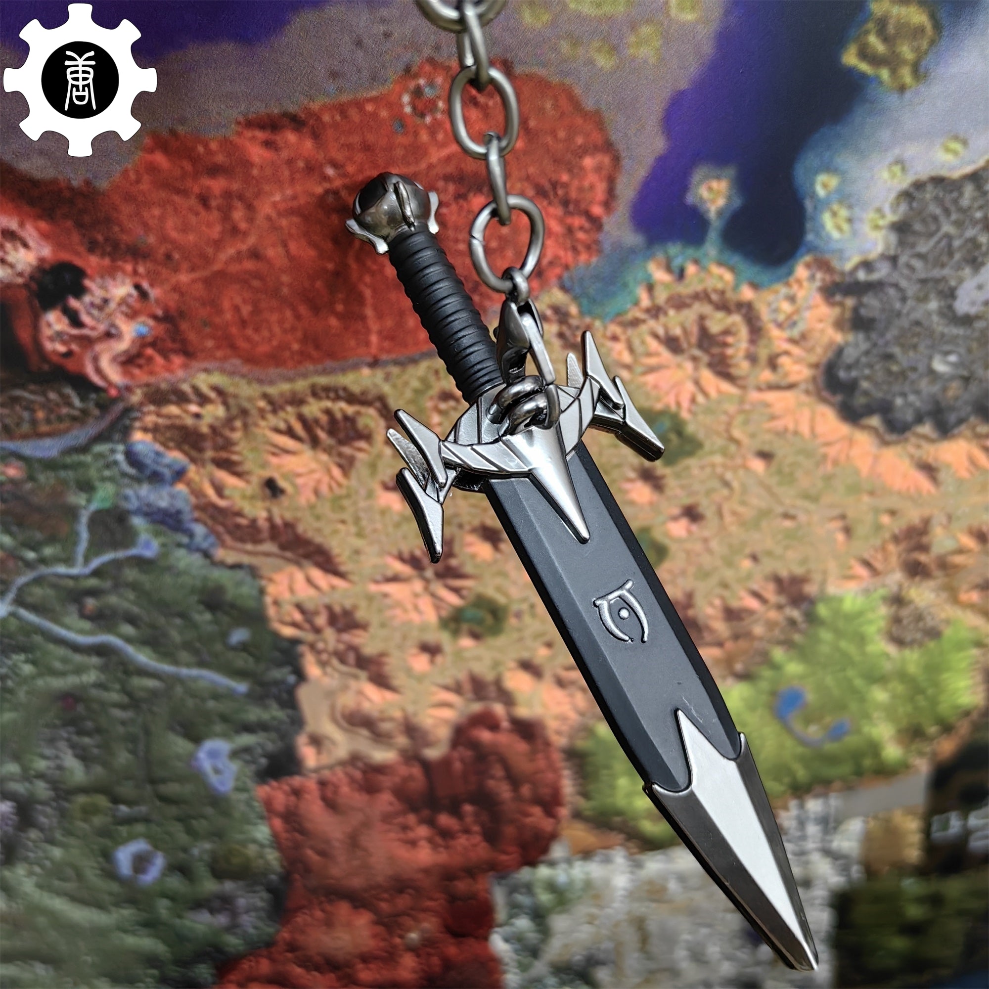Dagon Razor Sword Mini Metal Replica EDC Knife