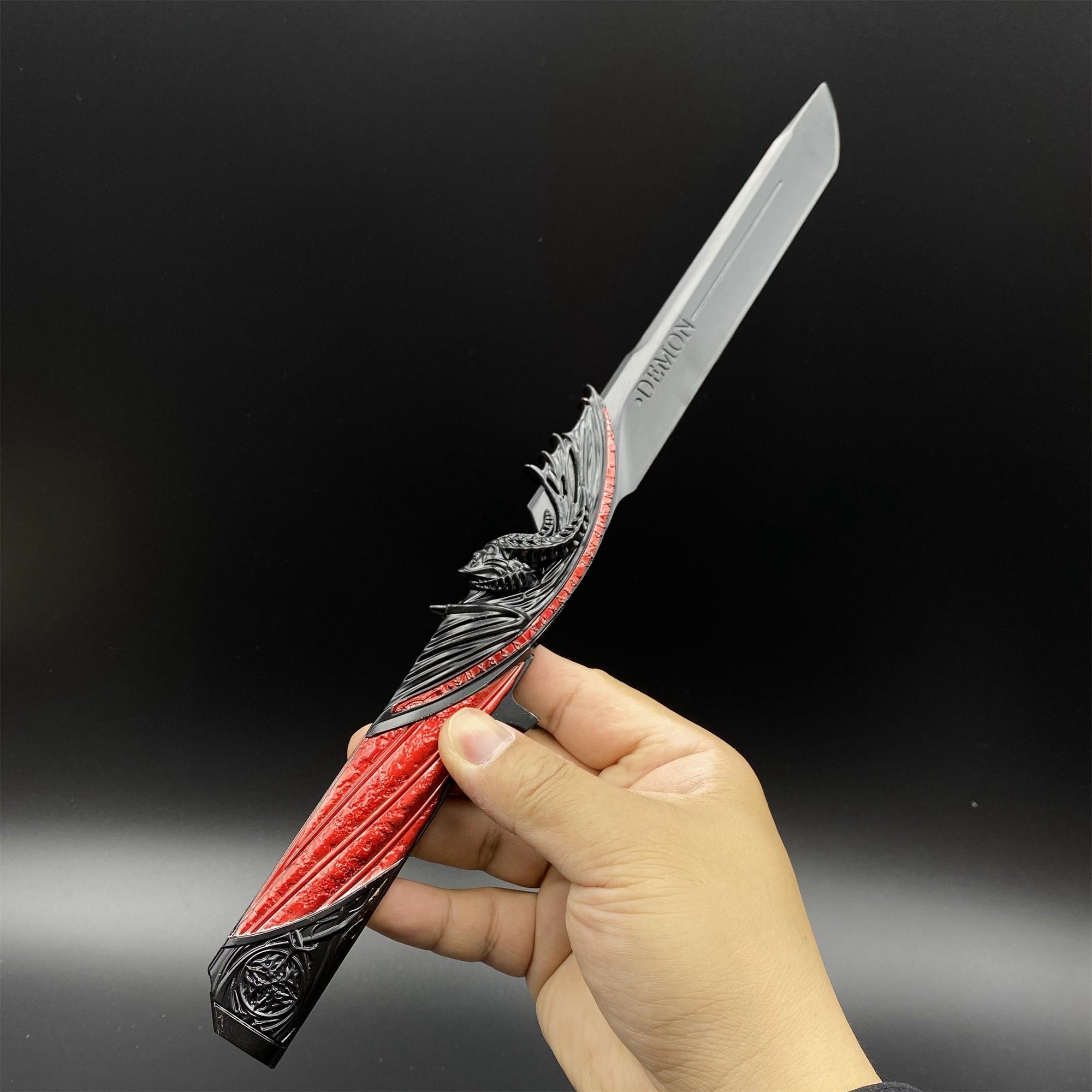 Delta Action Dark Star Angel & Demon Twin Knives Replica 35CM/13.8"- Dull Blade Collectibles