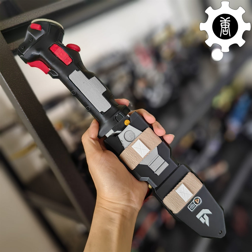 3D-Printed Data Knife Replica