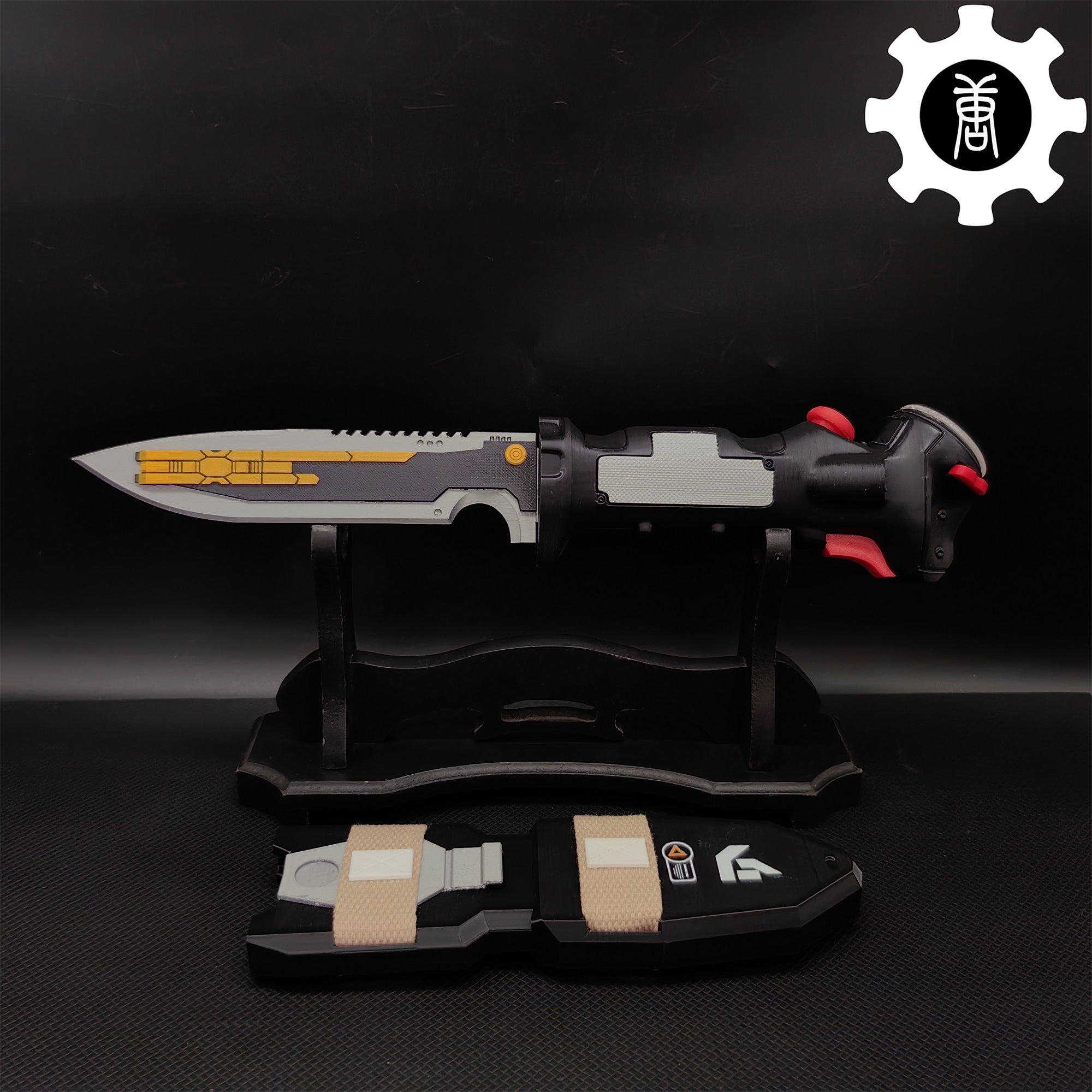 3D-Printed Data Knife Replica