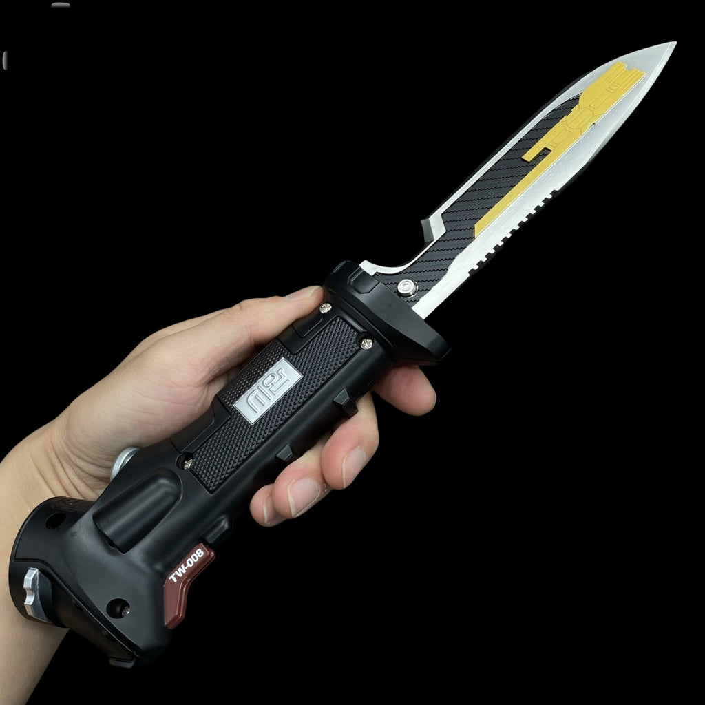 IRL TF2 Metal Data Knife Replica