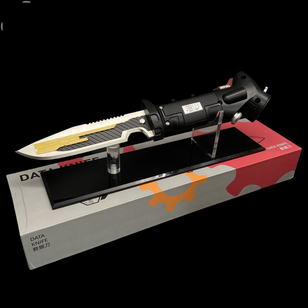 IRL TF2 Metal Data Knife Replica